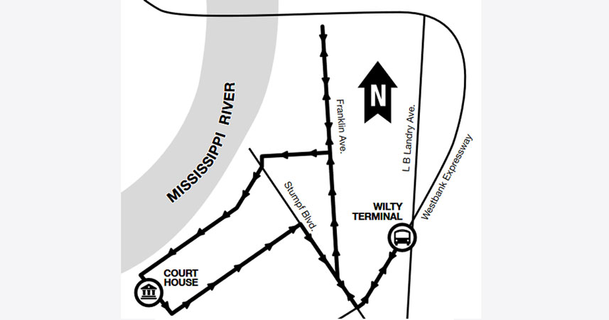 W6 Gretna Local map