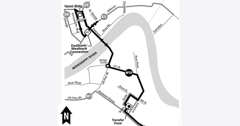 W10 Huey P. Long map